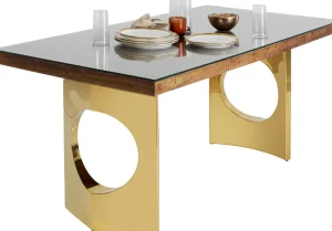 KARE Design Eettafel Conley Oho Gold 180x90cm