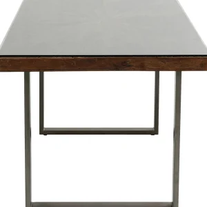 KARE Design Eettafel Conley Ruwstaal 180x90cm
