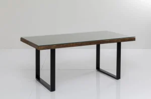 KARE Design Eettafel Conley Zwart 180x90cm