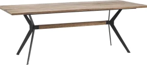 KARE Design Eettafel Downtown Eiken 220x100cm