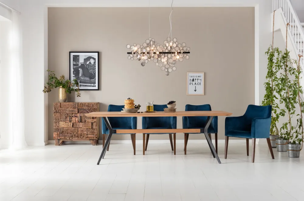 eettafel_downtown_eiken_xcm_3.webp KARE Design Eettafel Downtown Eiken 220x100cm