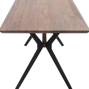 KARE Design Eettafel Downtown Walnoot 180x90cm