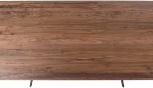 KARE Design Eettafel Downtown Walnoot 180x90cm