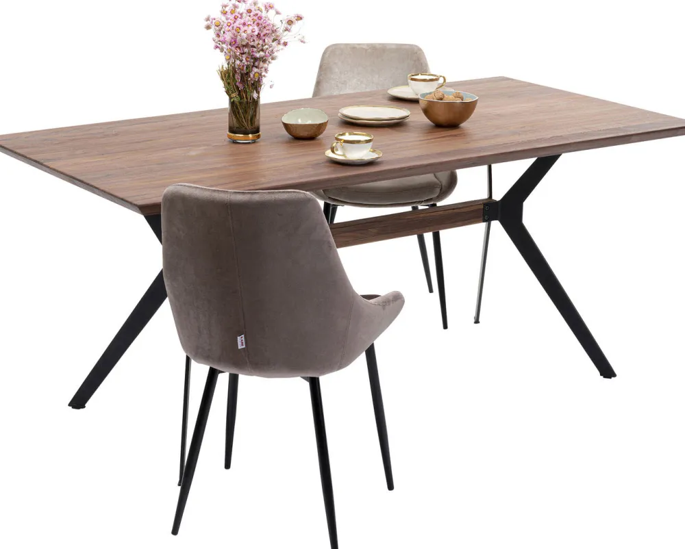 eettafel_downtown_walnoot_xcm_5.webp KARE Design Eettafel Downtown Walnoot 220x100cm