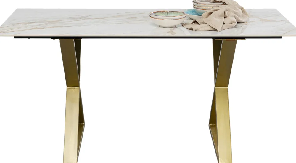 eettafel_eternity_cross_brass_xcm_1-1.webp KARE Design Eettafel Eternity Cross Brass 160x80cm