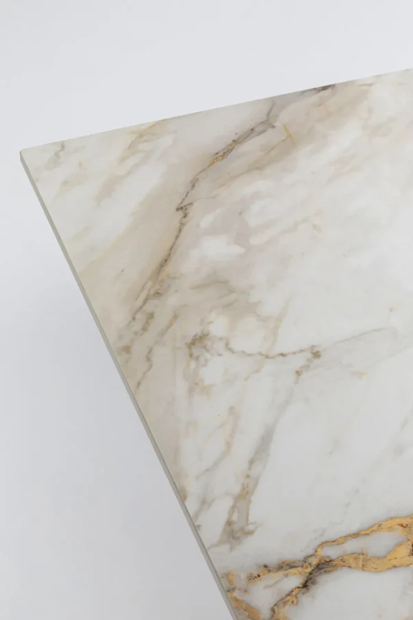 KARE Design Eettafel Eternity Cross Brass 180x90cm