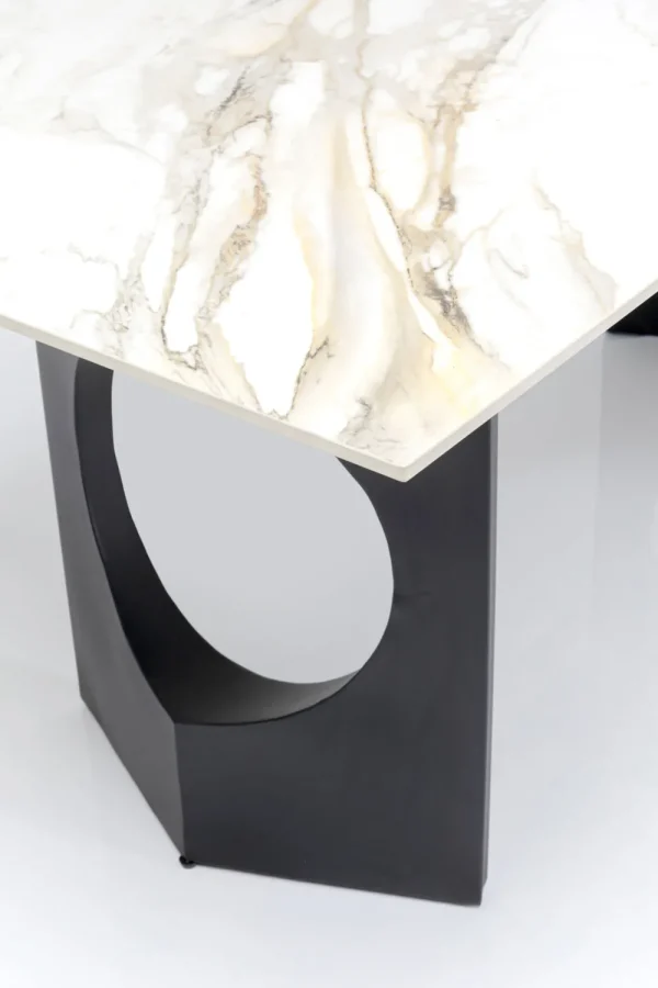 KARE Design Eettafel Eternity Oho Black 180x90cm