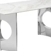 KARE Design Eettafel Eternity Oho Chroom 180x90cm
