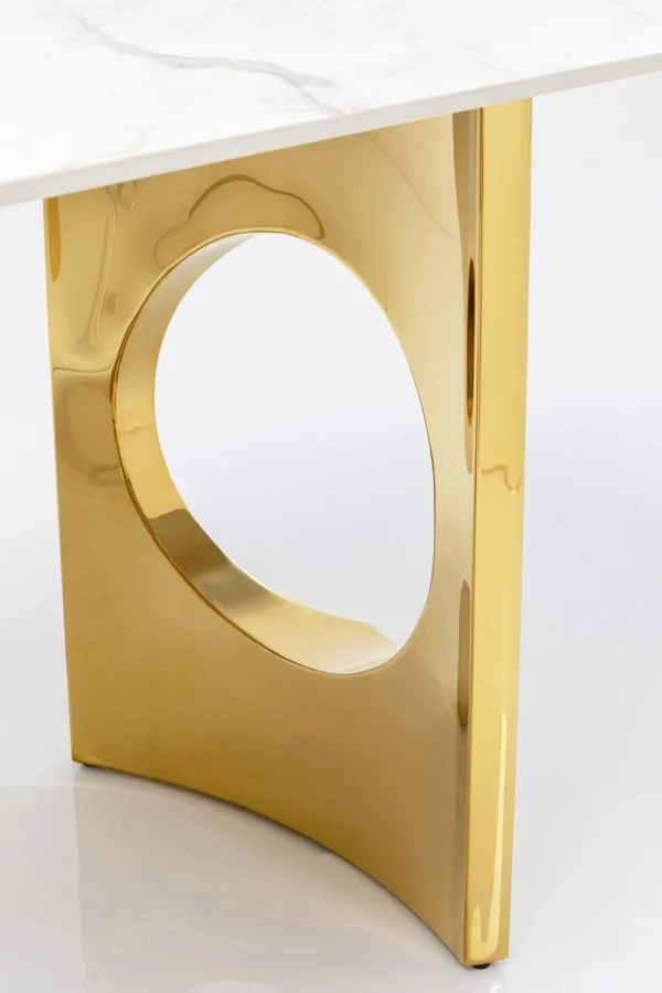 KARE Design Eettafel Eternity Oho Gold 180x90cm