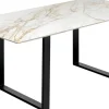 KARE Design Eettafel Eternity Zwart 180x90cm