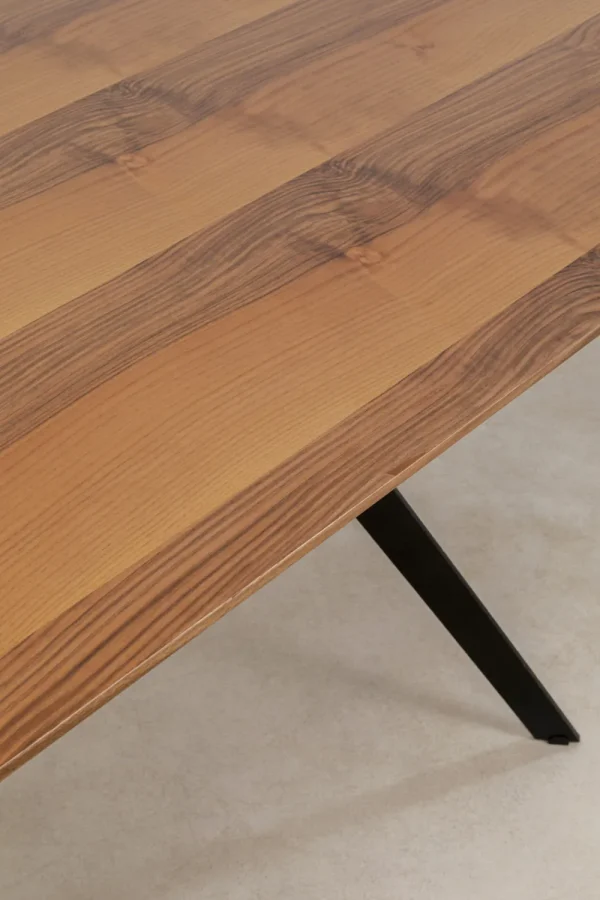 KARE Design Eettafel Georgetown Walnut 200x90cm