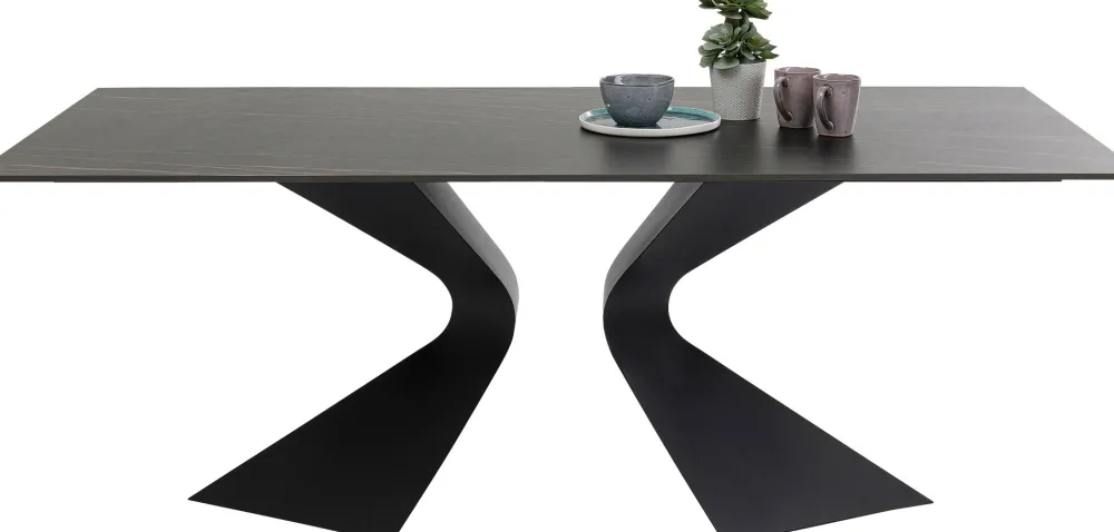 eettafel_gloria_ceramic_black_xcm_2.webp KARE Design Eettafel Gloria Ceramic Black 180x90cm