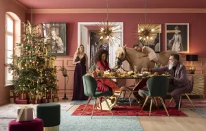 KARE Design Eettafel Gloria Goud 200x100cm