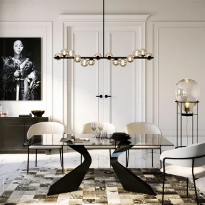 KARE Design Eettafel Gloria Zwart 200x100cm