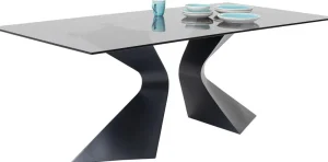 KARE Design Eettafel Gloria Zwart 200x100cm