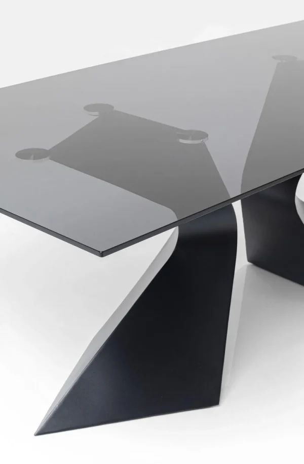 KARE Design Eettafel Gloria Zwart 200x100cm