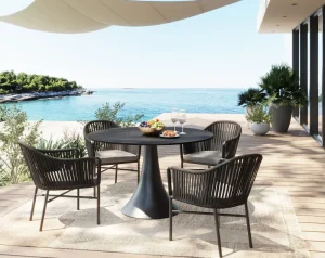 KARE Design Eettafel Grande Possibilita Black 110cm