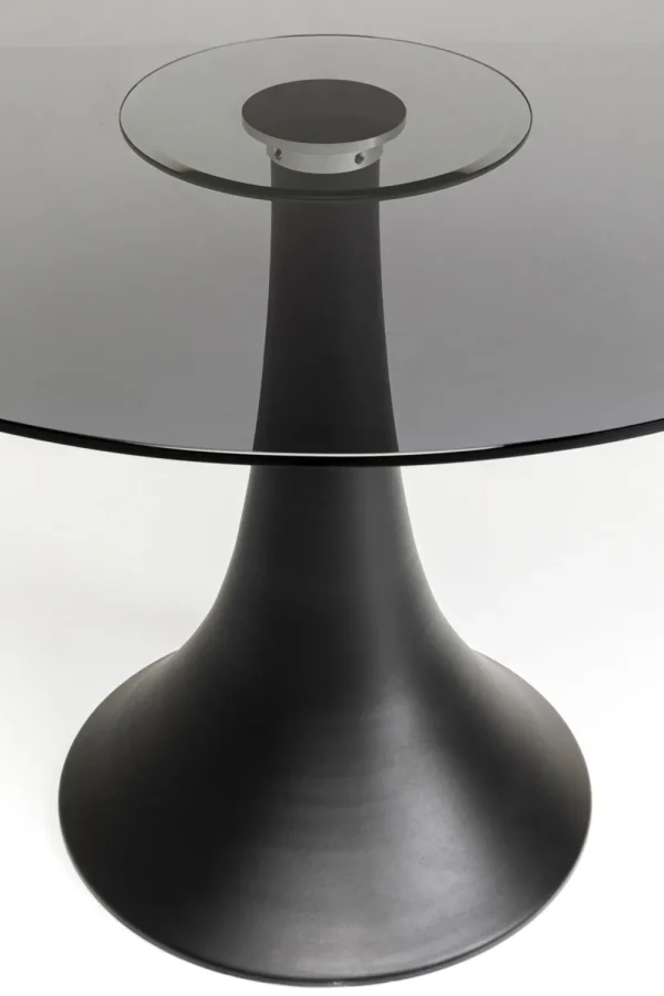 KARE Design Eettafel Grande Possibilita Smoke Glass Ø110cm