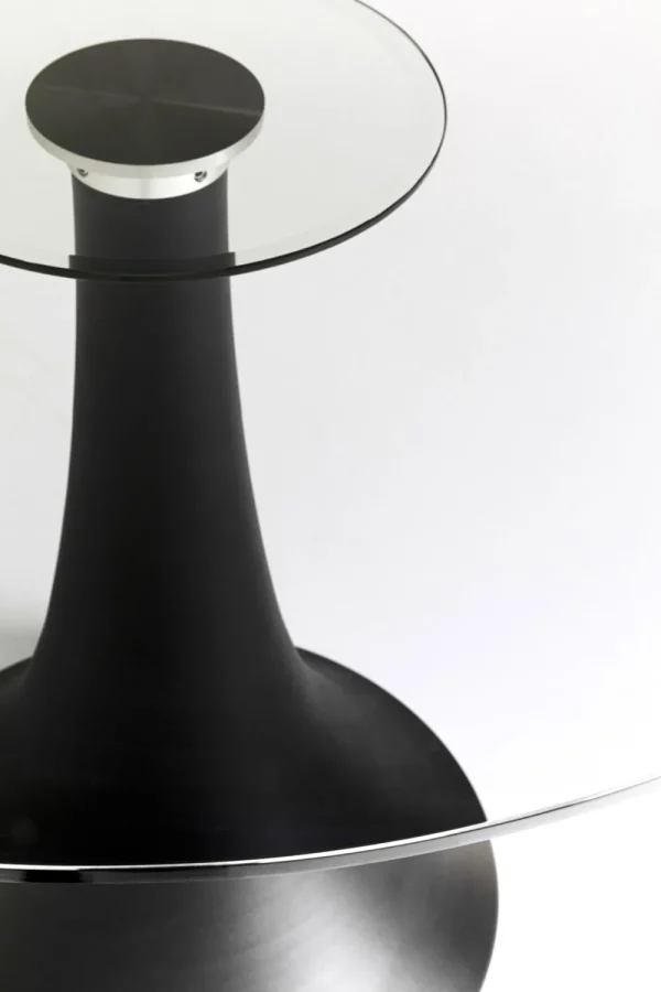 KARE Design Eettafel Grande Possibilita Smoke Glass Ø110cm