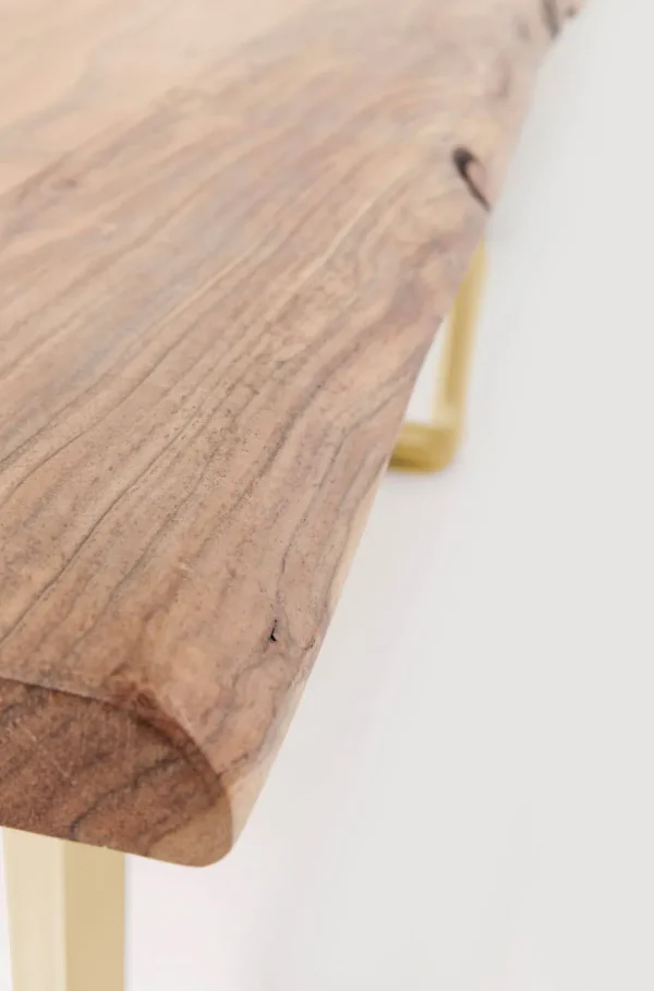 KARE Design Eettafel Harmony Brass 200x100