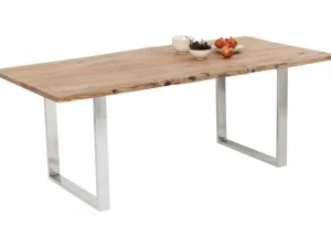 KARE Design Eettafel Harmony Chrome 160x80