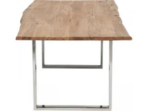 KARE Design Eettafel Harmony Chrome 200x100