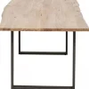 KARE Design Eettafel Harmony Crude Steel 200x100