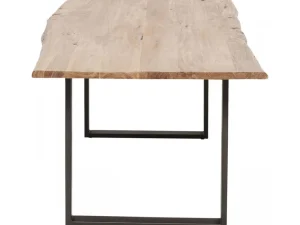 KARE Design Eettafel Harmony Crude Steel 200x100