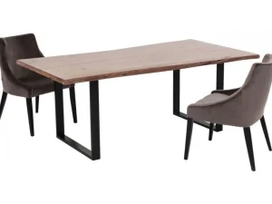 KARE Design Eettafel Harmony Dark Black 180x90