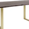KARE Design Eettafel Harmony Dark Brass 200x100