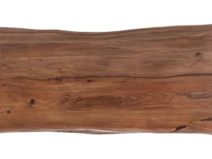 KARE Design Eettafel Harmony Dark Chrome 200x100