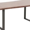 KARE Design Eettafel Harmony Dark Crude Steel 160x80
