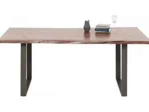KARE Design Eettafel Harmony Dark Crude Steel 180x90