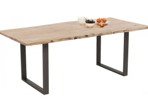 KARE Design Eettafel Harmony Ruwstaal 160x80cm