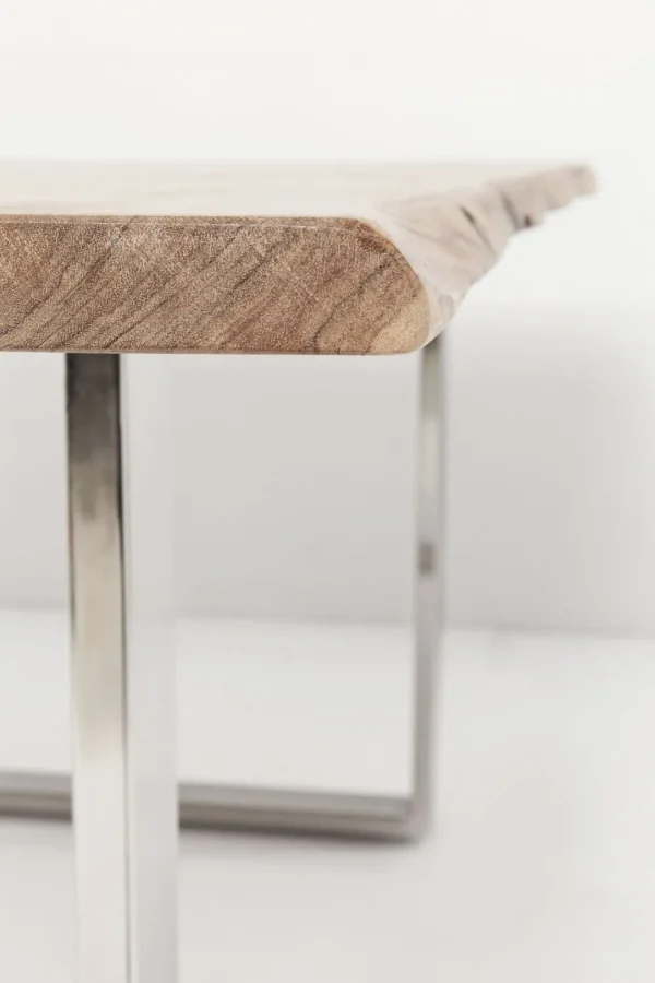 KARE Design Eettafel Harmony Silver 160x80