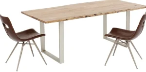 KARE Design Eettafel Harmony Silver 160x80