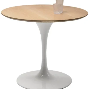 KARE Design Eettafel Invitation Set Eiken Wit Ø90cm