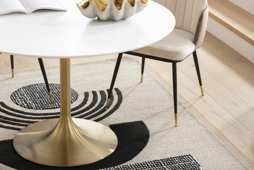 eettafel_invitation_set_wit_messing_cm_3.webp KARE Design Eettafel Invitation Set Wit Messing Ø90cm