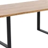 KARE Design Eettafel Jackie Oak Black 160x80