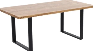KARE Design Eettafel Jackie Oak Black 160x80