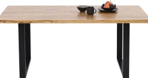 KARE Design Eettafel Jackie Oak Black 160x80