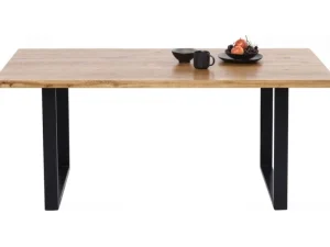 KARE Design Eettafel Jackie Oak Black 200x100