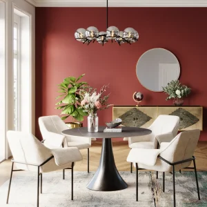 KARE Design Eettafel Possibilita Black Ø120cm