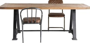 KARE Design Eettafel Railway Unikat 210x100cm