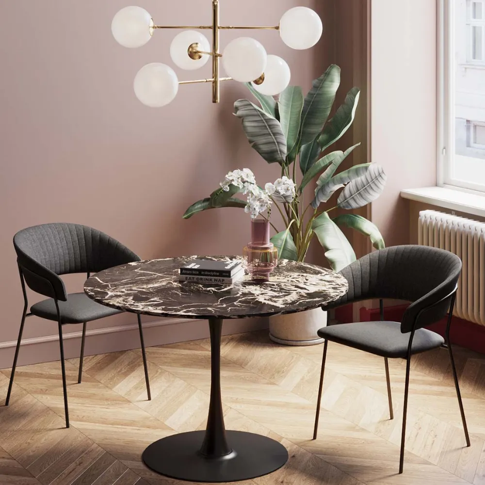 eettafel_schickeria_marble_black_cm_0.webp KARE Design Eettafel Schickeria Marble Black 110cm