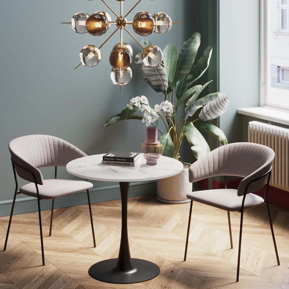 eettafel_schickeria_marble_white_black_cm_0.webp KARE Design Eettafel Schickeria Marble White Black 80cm