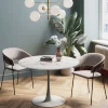 KARE Design Eettafel Schickeria Marble White 110cm