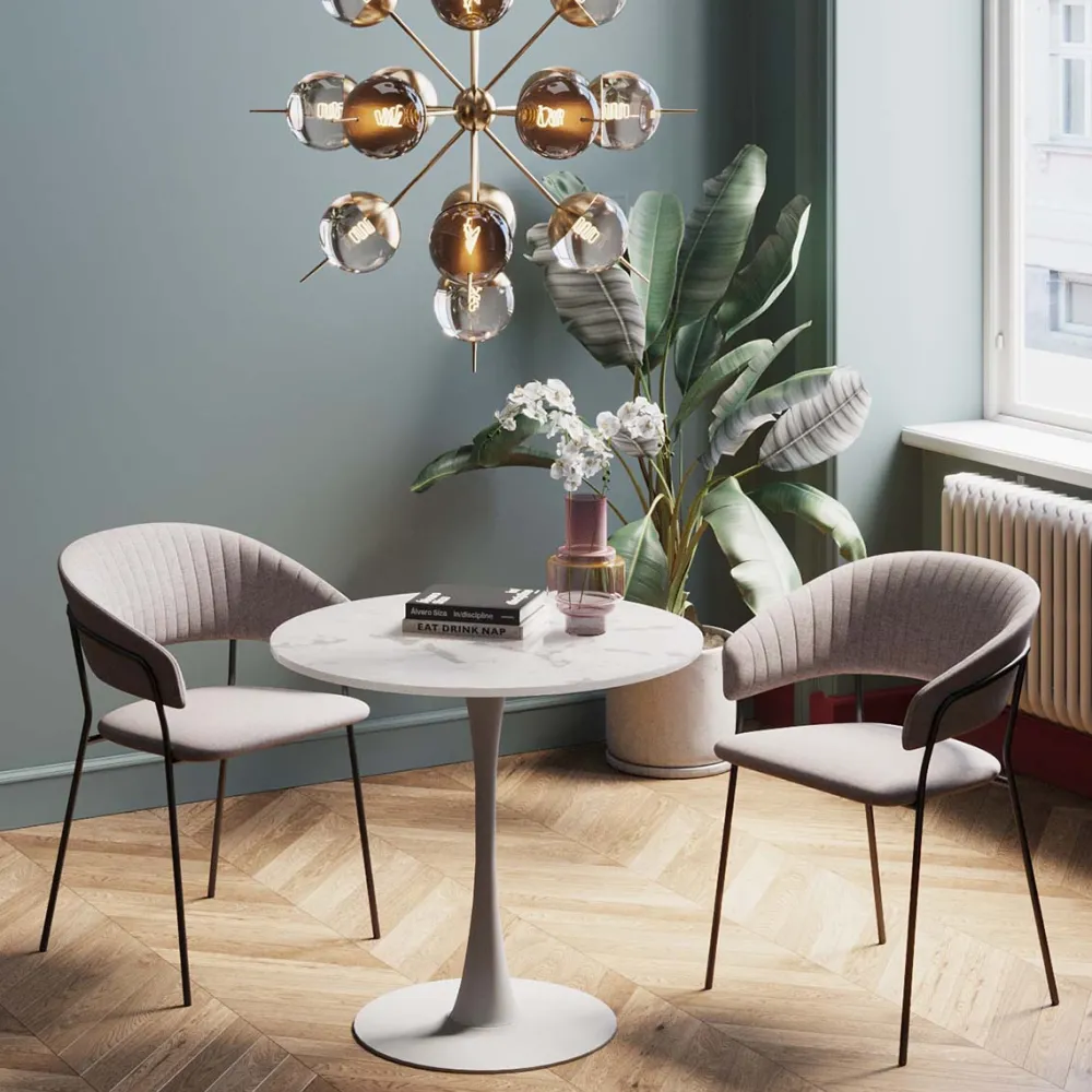 eettafel_schickeria_marble_white_cm_0.webp KARE Design Eettafel Schickeria Marble White Ø80cm