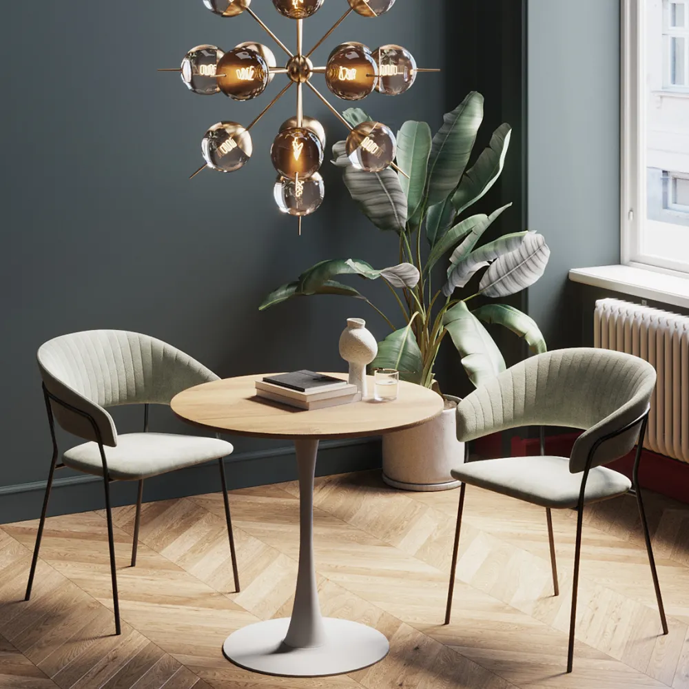 eettafel_schickeria_oak_print_white_cm_0-1.webp KARE Design Eettafel Schickeria Oak Print White Ø80cm