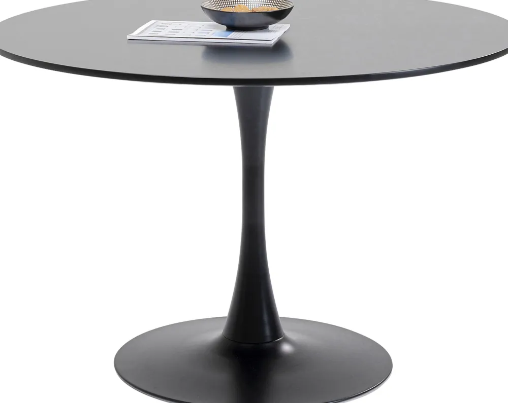eettafel_schickeria_zwart_cm_1.webp KARE Design Eettafel Schickeria Zwart Ø110cm